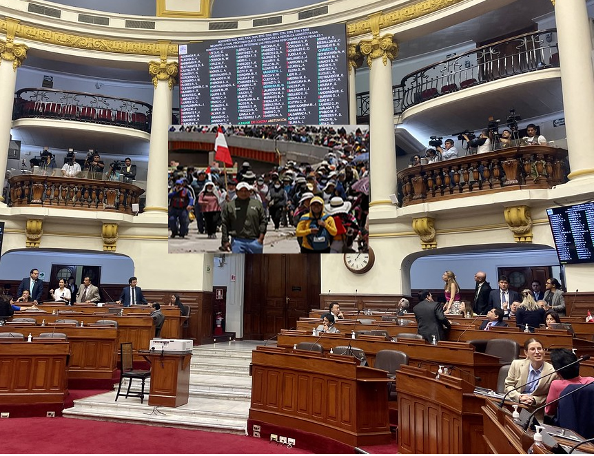 Defensoría del Pueblo:  El derecho a la protesta pacífica no incluye acciones de violencia contra otras personas