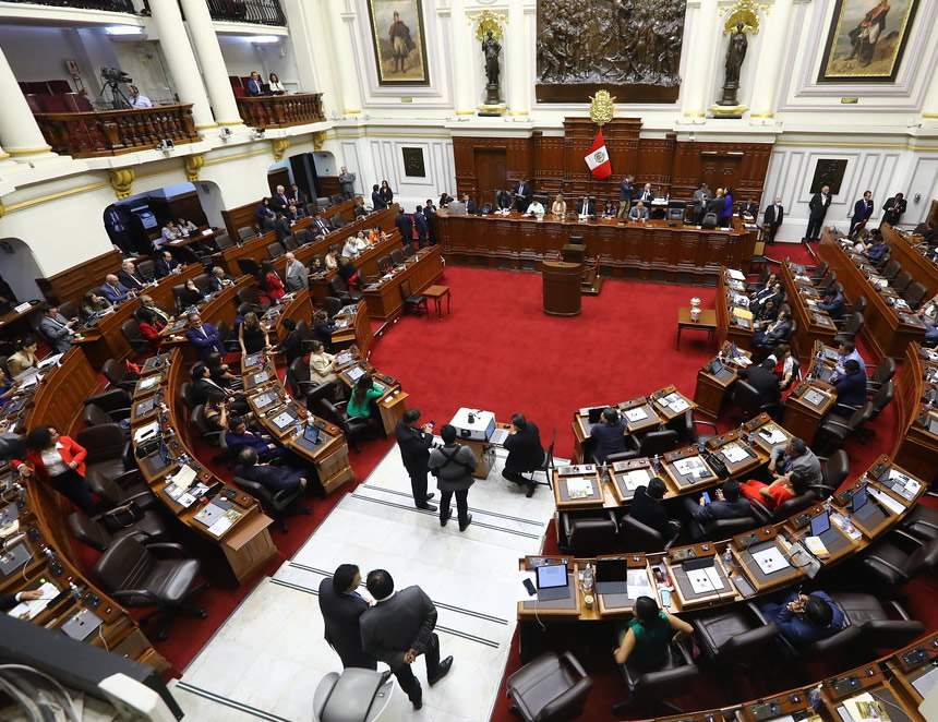 En vivo: Sesión del último Pleno, que tiene en agenda pedido para reconsiderar adelanto de elecciones