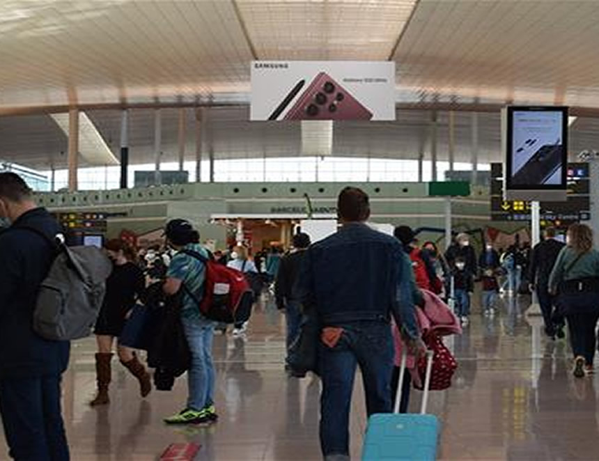 España aumentó en 50% el flujo turísticos en  enero y febrero: Recibió 8,5 millones de turistas