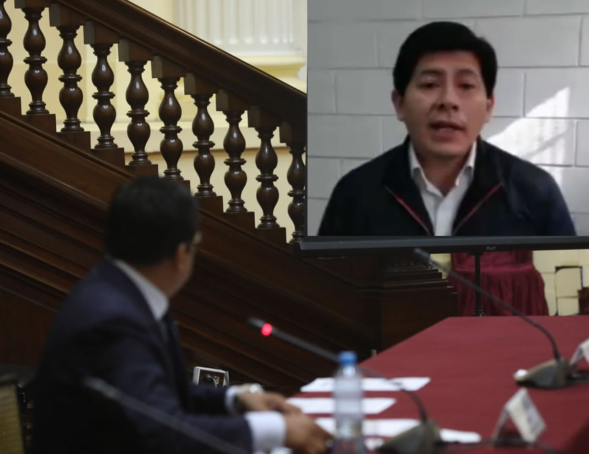 Zamir Villaverde acusa sin pruebas a Pedro Castillo de manipular la voluntad popular en las elecciones 2021