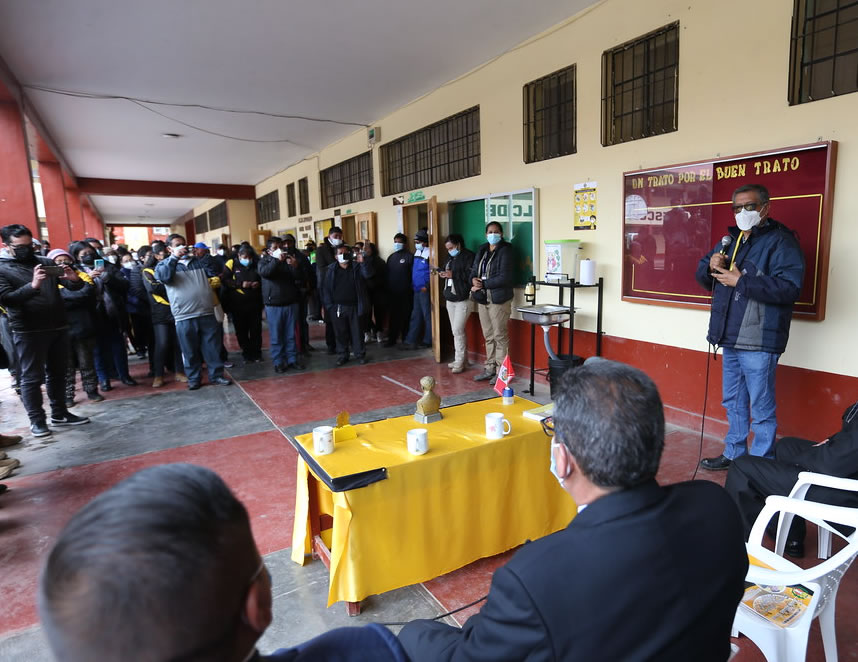 Pedro Castillo presentará proyecto de ley para eliminar la inmunidad para todos los altos funcionarios del Estado