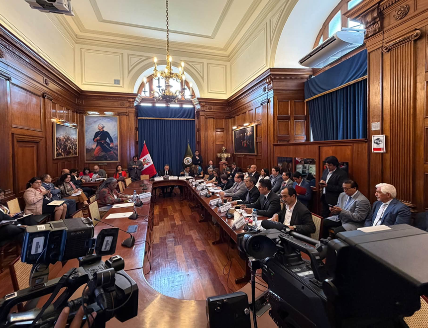 El petitorio se basará en que la norma aprobada en el Senado “desnaturaliza de la delegación de facultades” delegadas (Foto: Congreso de la República).