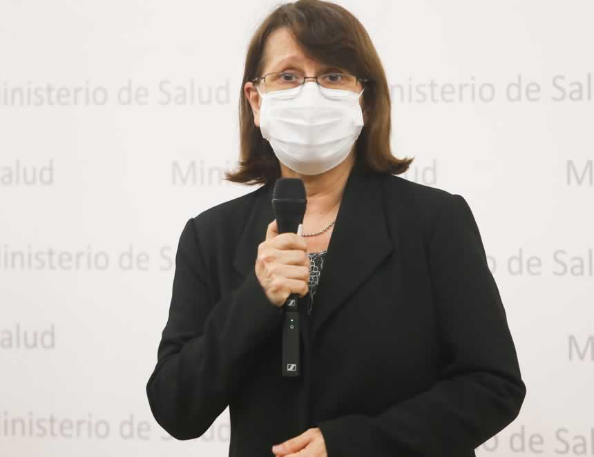Ministra de Salud, Pilar Mazzetti (Foto: Minsa).