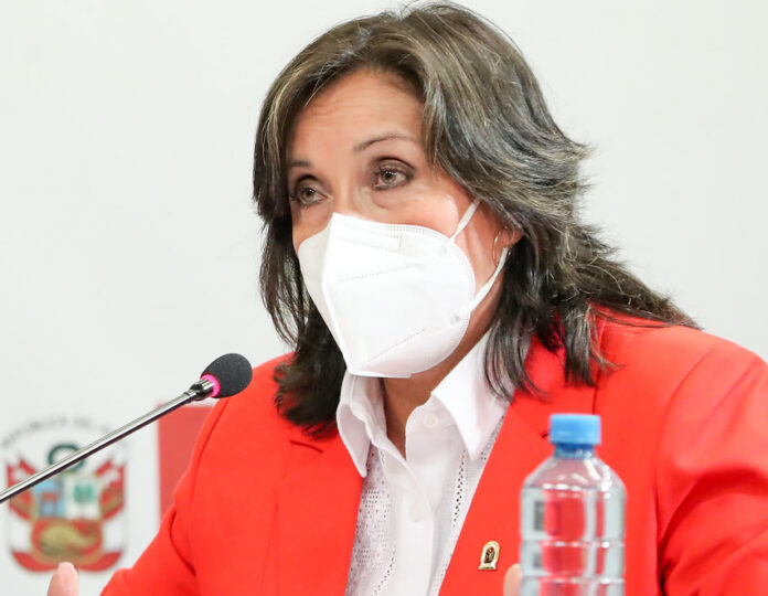 Dina Boluerte, vicepresidente de la República (Foto: PCM)