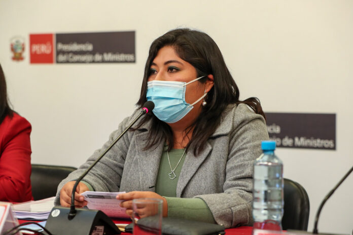 Ministra de Trabajo, Bettsy Chávez (Foto: PCM).