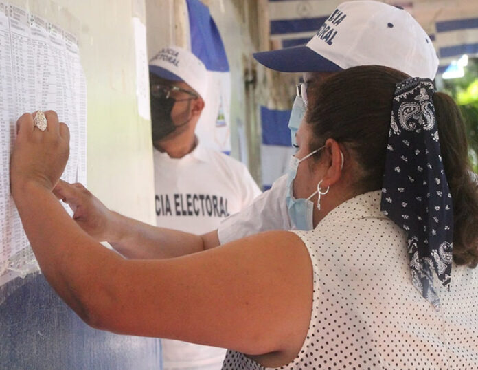 Foto: Consejo Supremo Electoral de Nicaragua