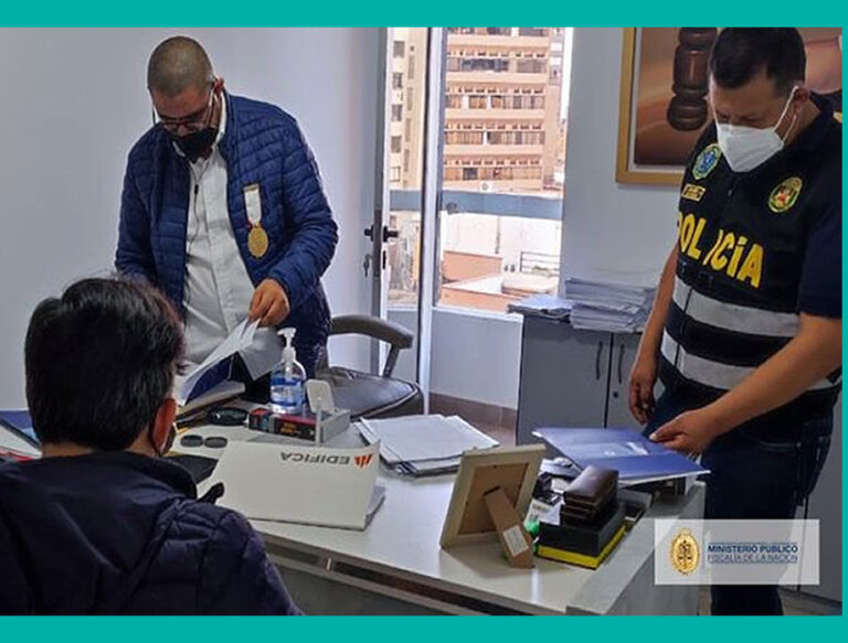 Ministerio Público: Allanan viviendas de Bruno Pacheco