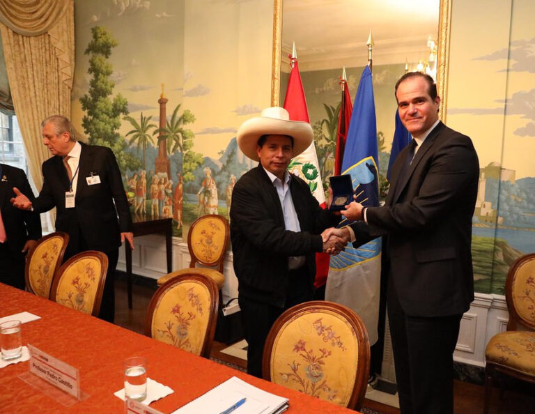 Pedro Castillo sostendrá este lunes encuentro virtual con el presidente del BID