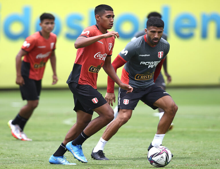 Selección peruana: Tercer día de entrenamientos