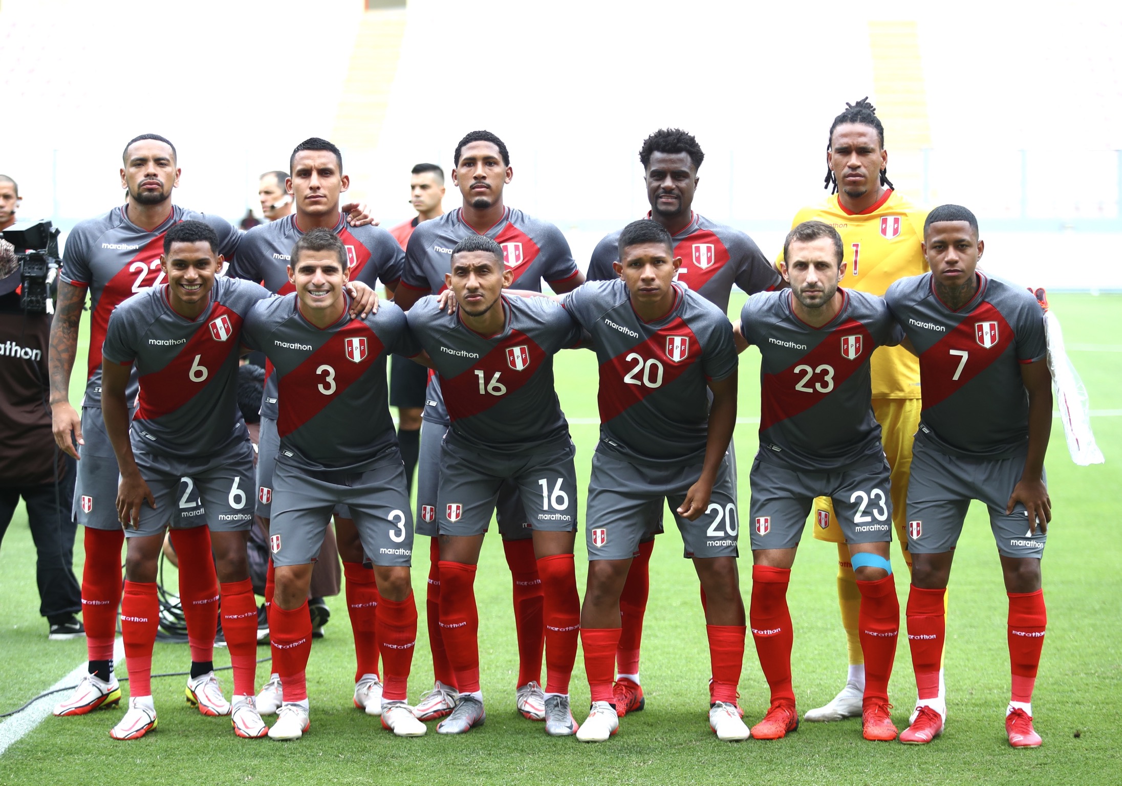  Equipo peruano que enfrentó el amistoso a Panamá (Foto: FPF).