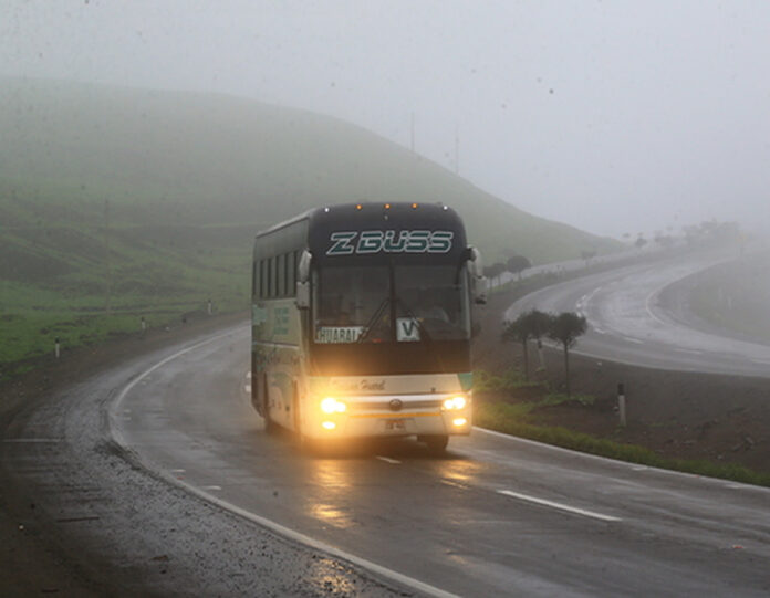 El Serpentín de Pasamayo continuará restringido para buses hasta diciembre del 2023 (Foto: MTC).