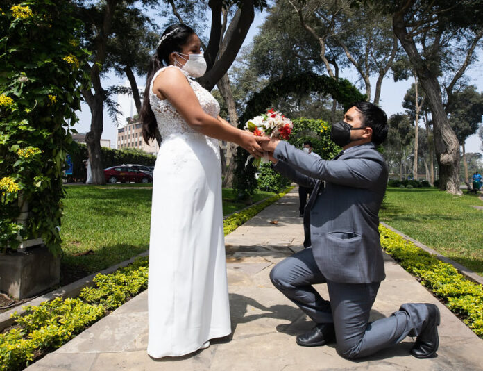 Cifras oficiales revelan que las parejas prefieren casarse mayoritariamente en febrero (Foto: Municipalidad de Lima).
