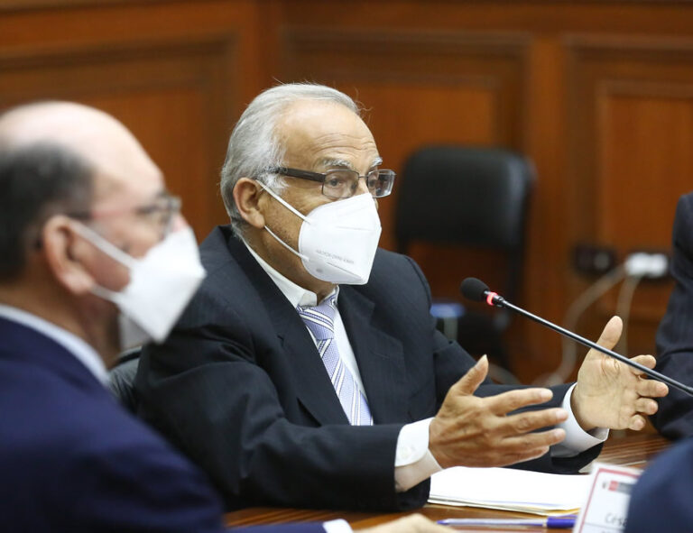 Aníbal Torres: «No tenemos ningún ánimo de confrontar con nadie”