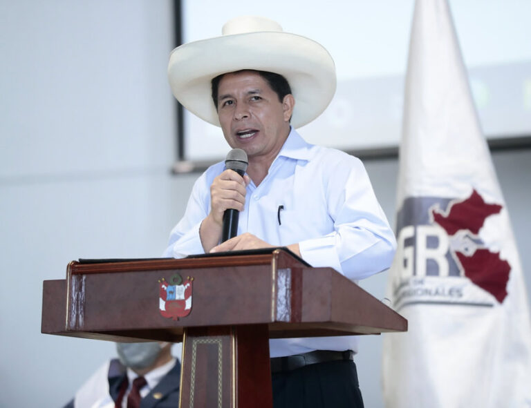 Pedro Castillo anuncia juramentación del Gabinete en las próximas horas