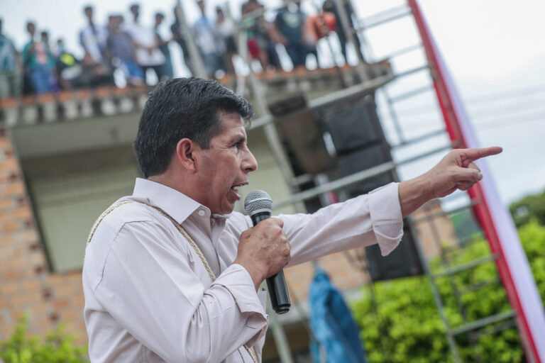 Pedro Castillo sobre la admisión de la moción de vacancia: “Me apena que sigan las zancadillas”