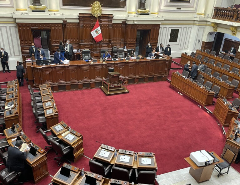 En vivo: Sesión del Pleno del Congreso de la República