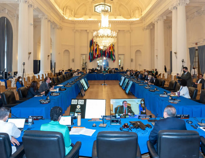 OEA y CAF avanzan en acuerdos sobre migración (Foto:OEA).