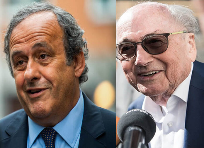 Blatter y Platini, exculpados de cargos en su contra