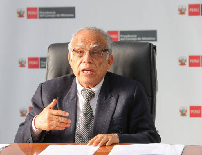 Presidente del Consejo de Ministros, Aníbal Torres Vásquez (Foto: PCM).
