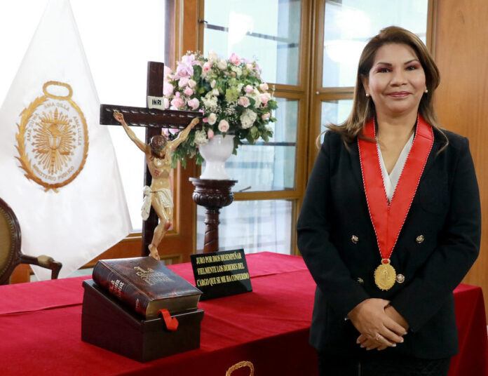 Fiscal Marita Barreto Rivera (Foto: Ministerio Público).