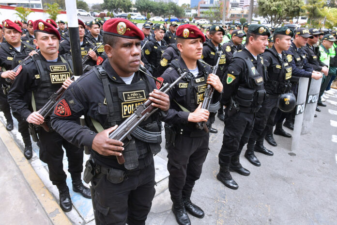 Policía Nacional del Perú presentó el plan de operaciones “Elecciones Seguras 2022”.