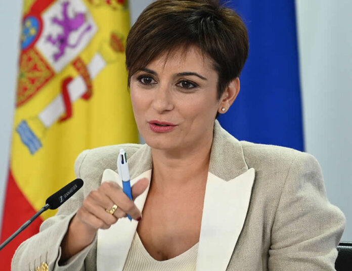 La ministra de Política Territorial de España, Isabel Rodríguez (Foto: lamoncloa.gob.es).