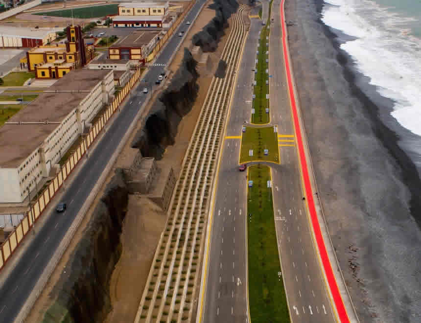 Parte de la Costa Verde ( (Foto: Gobierno Regional del Callao).