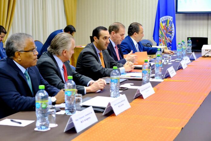 Integrantes del Grupo de Alto Nivel nombrado por el Consejo Permanente de la Organización de los Estados Americanos (Foto: OEA/OAS).