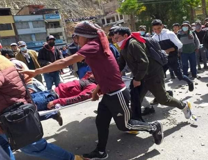 Disturbios originaron declaratoria del Estado de Emergencia en Apurímac (Foto: Facebook Noticias de Apurímac).