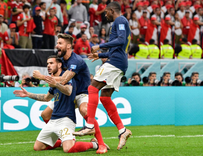 Francia le ganó 2-0 a Marruecos y jugará la Final ante Argentina (Foto: FIFA).
