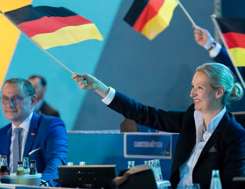 El partido de ultraderecha Alternativa para Alemania (AfD) en Sajonia-Anhalt superó el 43% de los sufragios (Foto AfD-Fraktion im Deutschen Bundestag).