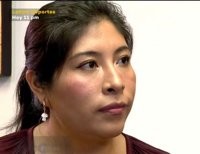 Betssy Chávez declara en Punto Final (Captura video).