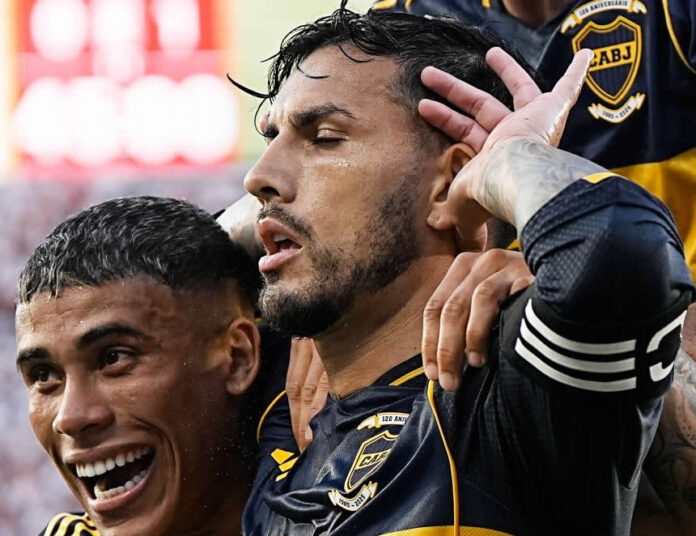 Boca Juniors conquista el Superclásico: ganó 1 a 0 en territorio rival (Foto; Foto: @BocaJrsOficial)