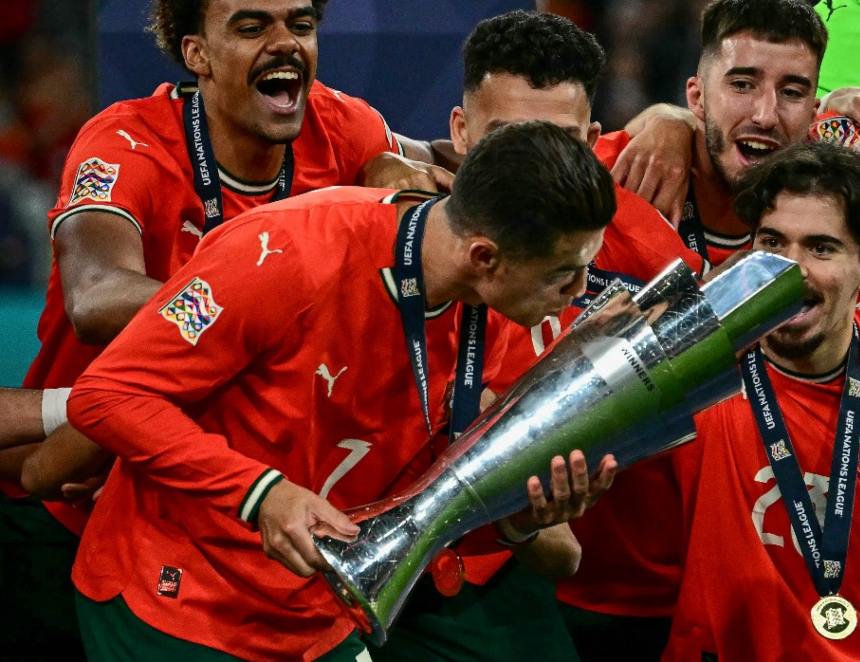 Portugal campeón de Nations League. (Foto: AFP)