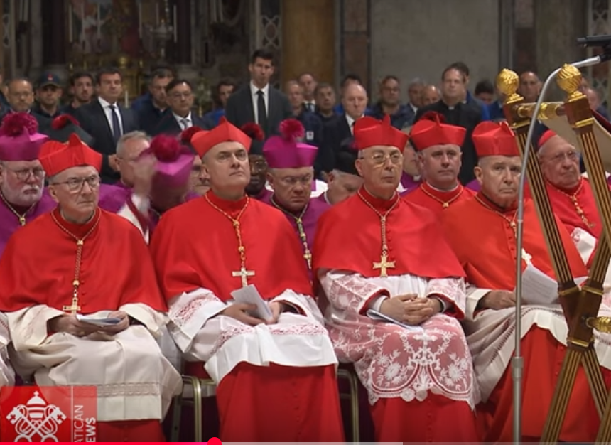 Cónclave: Los purpurados reflexionaron el sábado sobre el futuro de la Iglesia y se destacaron temas como sinodalidad, paz, educación y el perfil del próximo Papa (Foto; Vatican news).