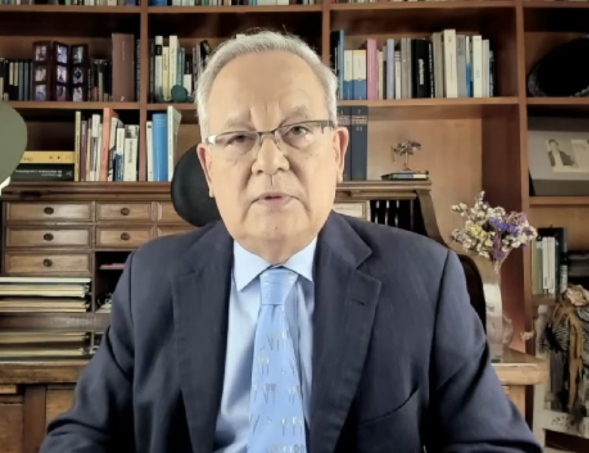 César Hildebrant sostiene que Sostuvo que en un escenario de riesgo autocrático, la neutralidad no es una opción viable (Captura video).