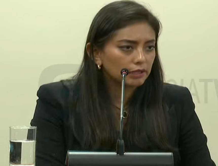 Cynthia Malpartida, reportera de TVPerú 