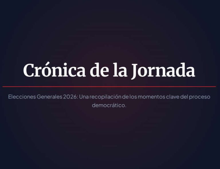 EG2026: Crónica visual de la jornada electoral por la 2da Vuelta