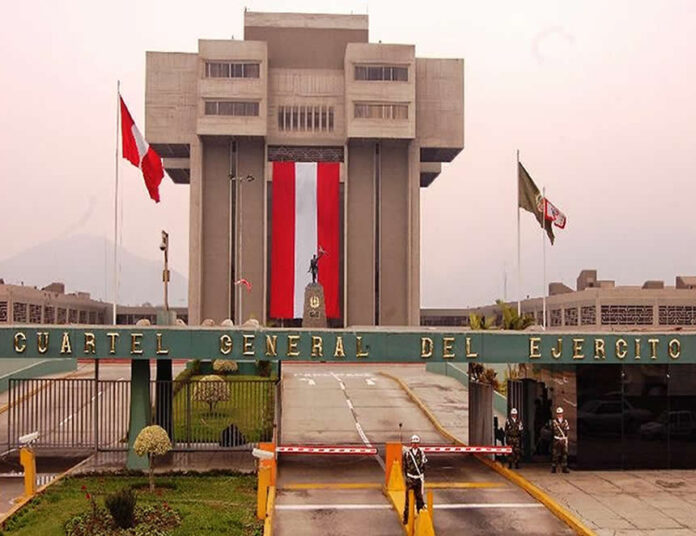 Sede del Cuartel General del Ejército del Perú (Foto Ejército del Perú).
