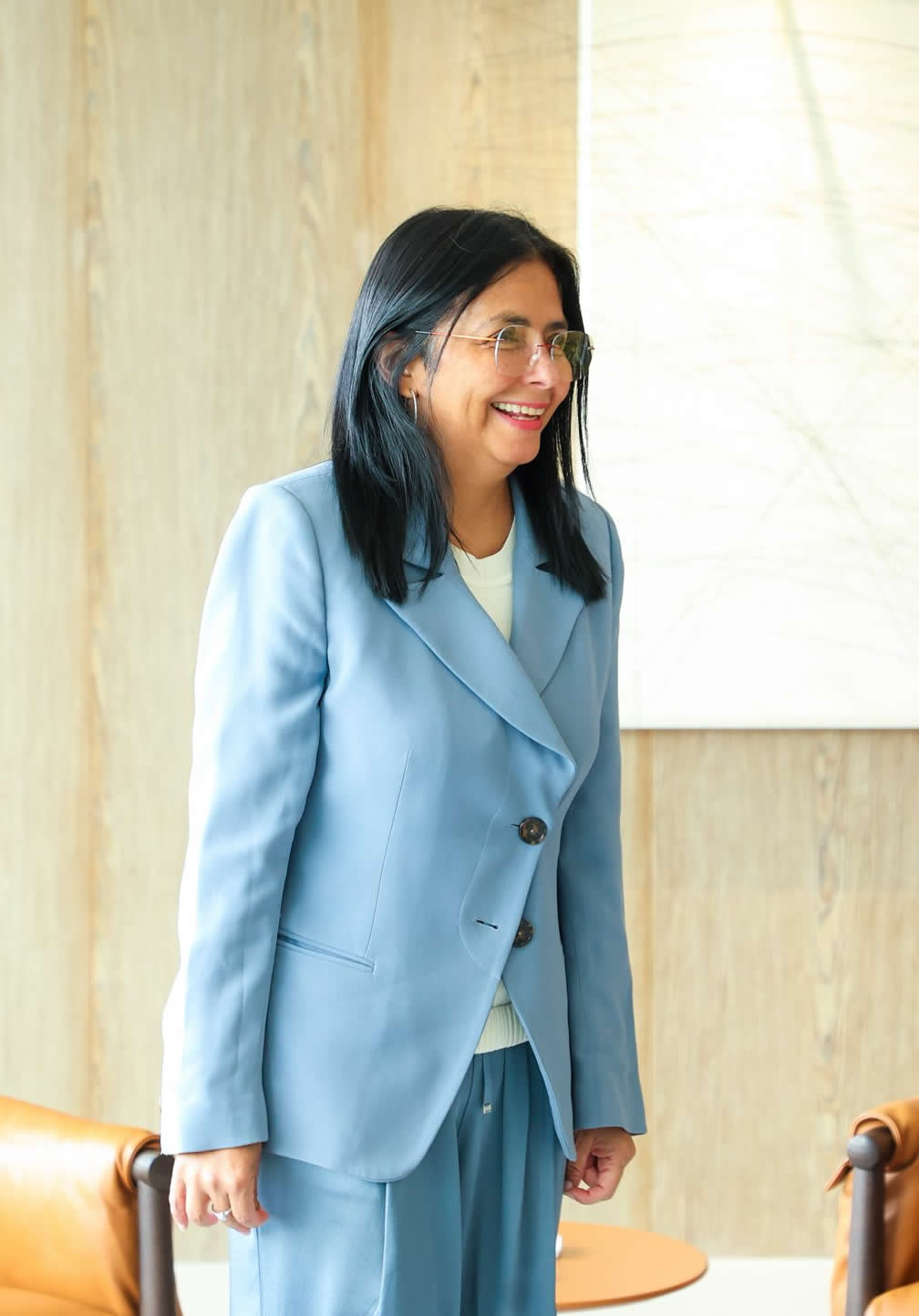 Delcy Rodríguez: no hay pruebas reales pero hay hechos que alimentan la narrativa de la traición al chavismo (Foto: Facebook).