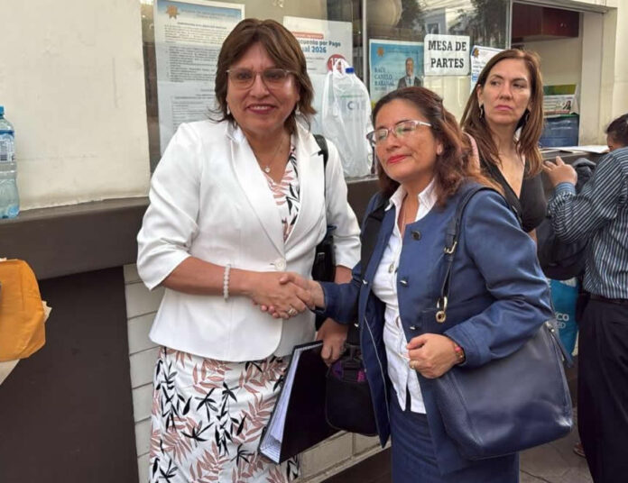 Delia Espinoza en la cúspide de la judicatura peruana: el triunfo de la legitimidad electa (Foto: Facebook).