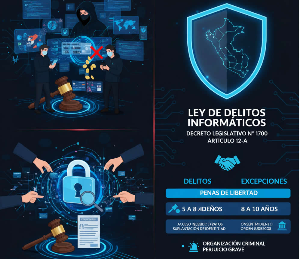 Delitos informáticos: medida busca más allá de perseguir al "hacker" alcanzar al "receptador" o comercializador de la data
