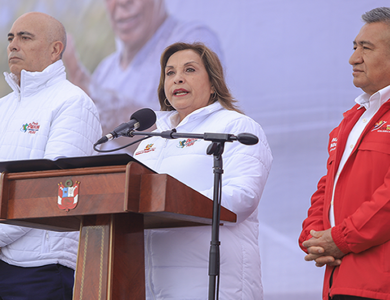 Dina Boluarte: “Nos retiraremos el 28 de julio del 2026 por la puerta grande”