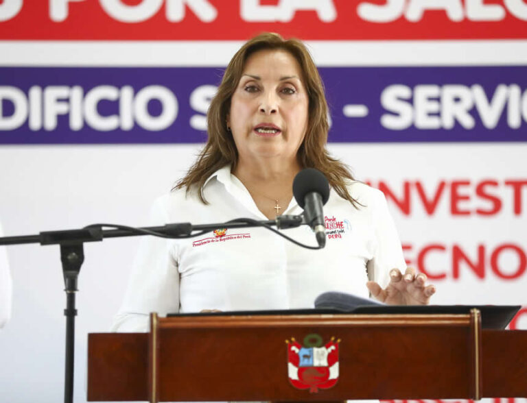 Dina Boluarte: “La inseguridad ciudadana, no es un tema solo  de Perú, es un asunto internacional”