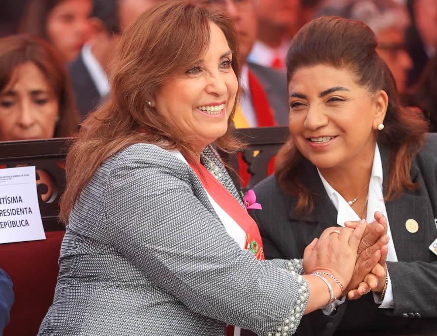 ividad (Facebook Presidencia)Dina Boluarte recibió la autorización del Congreso (Foto: Presidencia Perú). 