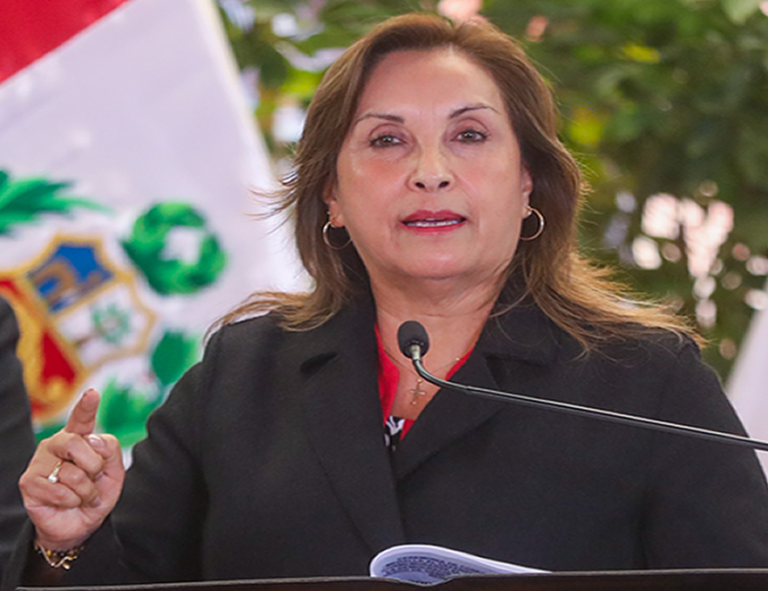 Dina Boluarte: “entregaremos el mandato de Gobierno al que “salga democráticamente elegido”