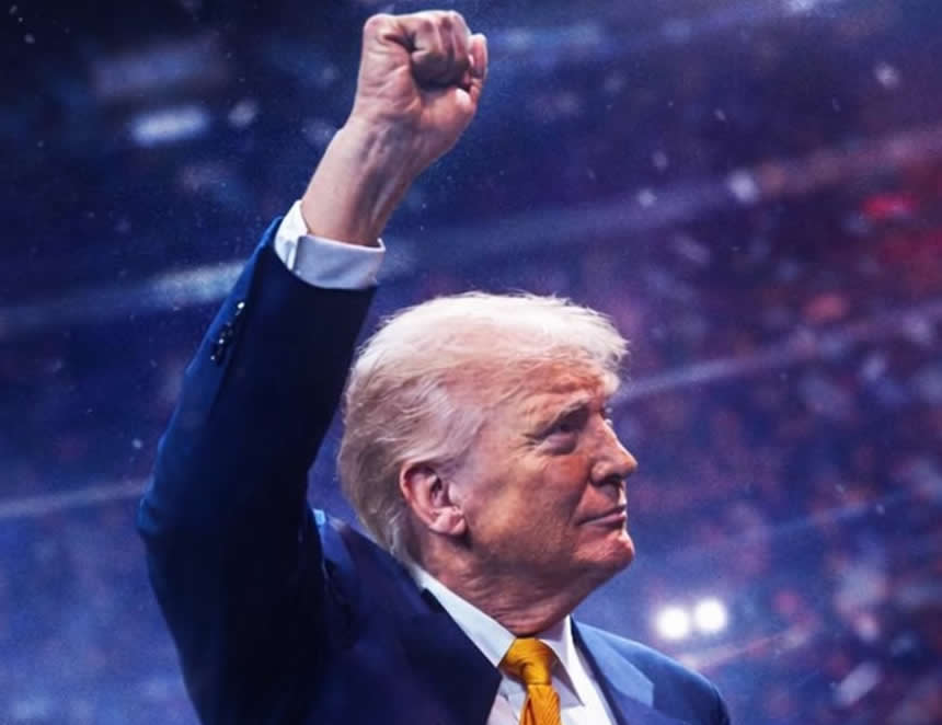 Donald Trump: ¿Cómo entender su amenaza de atacar ésta noche y tomar luego el control total del petróleo y gas de Irak? (Foto: Facebook).