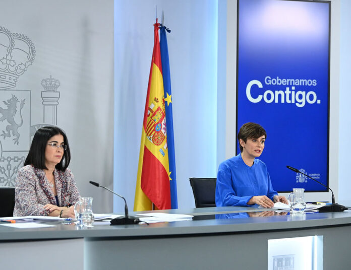 Ministra de Sanidad de España, Carolina Darias (Foto; La Moncloa).