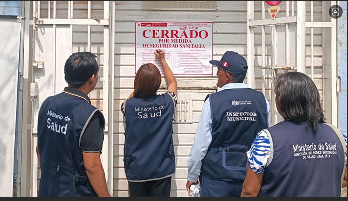 Las drásticas medidas de cierre temporal y las detenciones se ejecutaron al identificarse múltiples conductas que vulneran la legislación sanitaria vigente (Foto: Digemid).