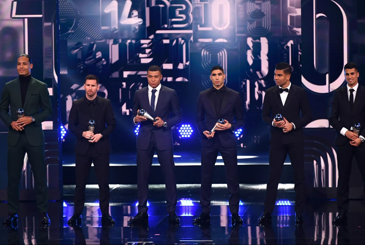 Los ganadores de los premios The Best FIFA Football Awards™ 2022, celebrada en París (Foto: fifa.com)